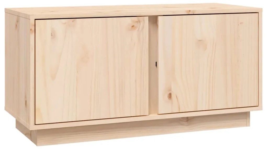 814469 vidaXL ТВ шкаф, 80x35x40,5 см, бор масив