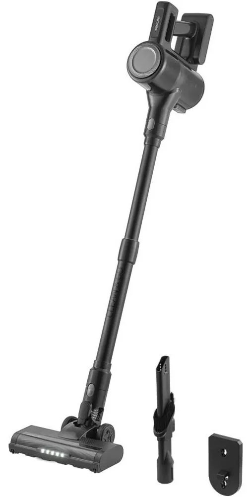 Sencor - Безжична прахосмукачка тип стик 2 в 1, 200 W/2600 mAh, черна