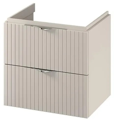 Cersanit S1015-005 - Подвесен шкаф за мивка TIRSO 60x45 см бежов