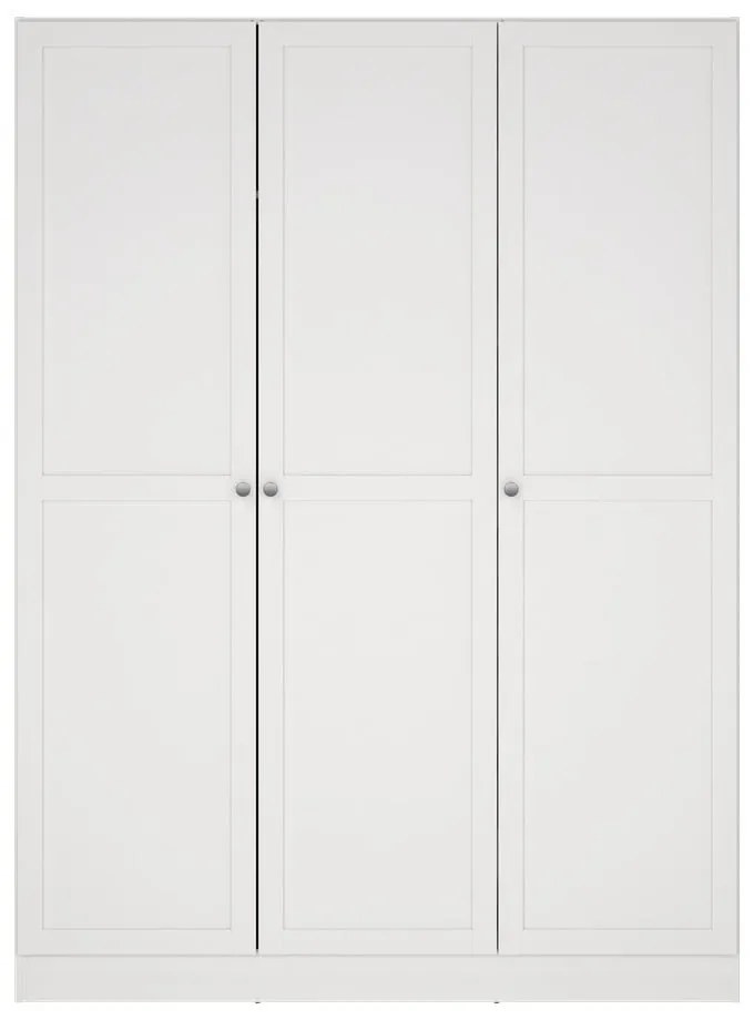 Бял гардероб 147x200 cm Billund - Tvilum