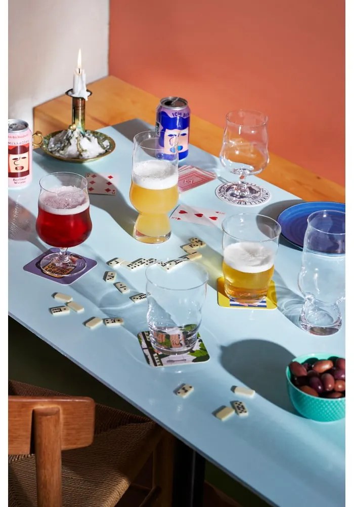 Стъклени чаши в комплект 2 бр. за бира 400 ml Mikkeller – Holmegaard