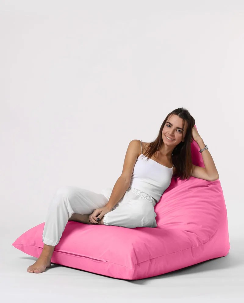 Градински пуф Pyramid Big Bed Pouf, цвят Розов