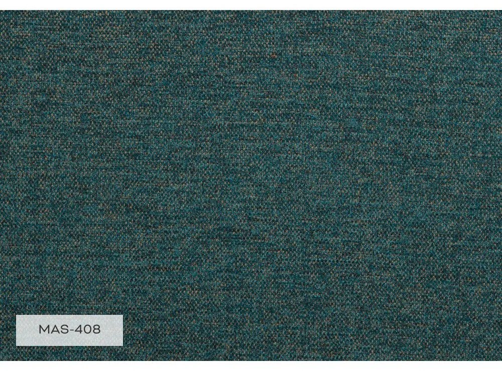 Тюркоазен U-образен разтегателен диван, десен ъгъл Scandic Lagom - Miuform