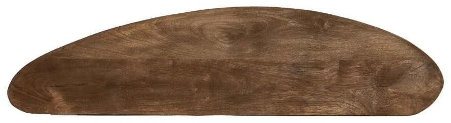 Кафяв стенен рафт от масивно манго 70 cm Ginosu – Light & Living