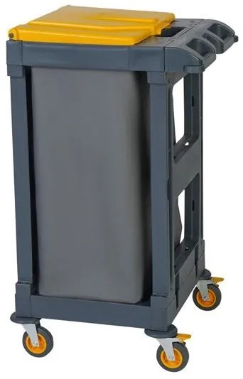 Horecano - Количка за сметосъбиране с чувал и капак 53x59xh103см UP-(AC1803)