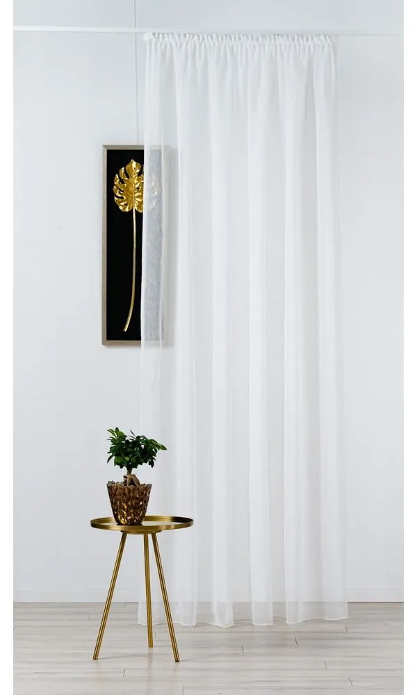 Бяла завеса 140x245 cm Perseide – Mendola Fabrics