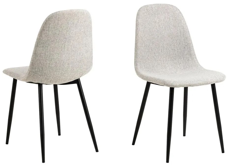 Трапезен стол KAIA 1 бр. светлосив