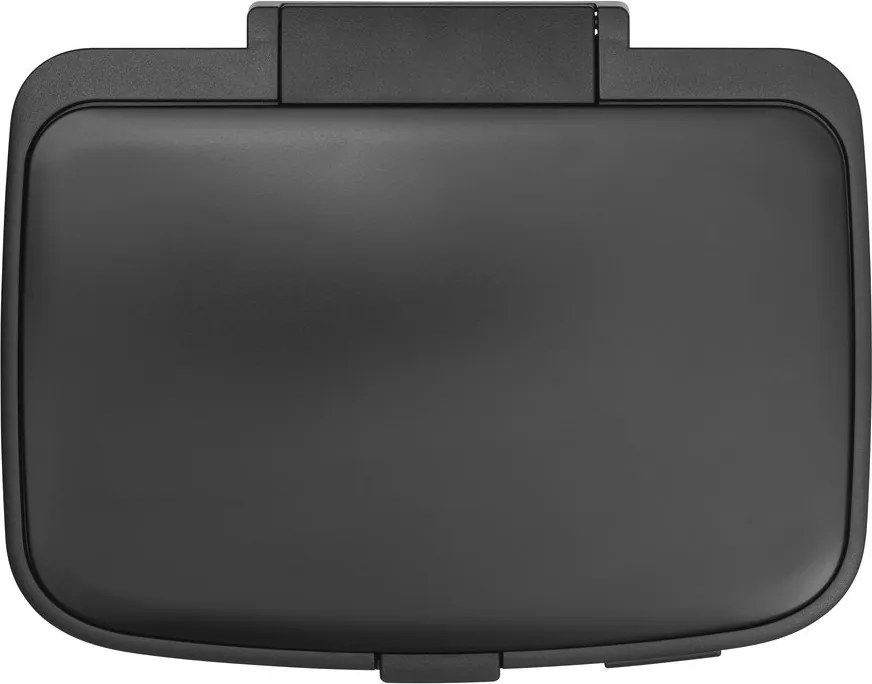 Матово черно стоманено кошче за боклук с педал 12 l Bo – Brabantia