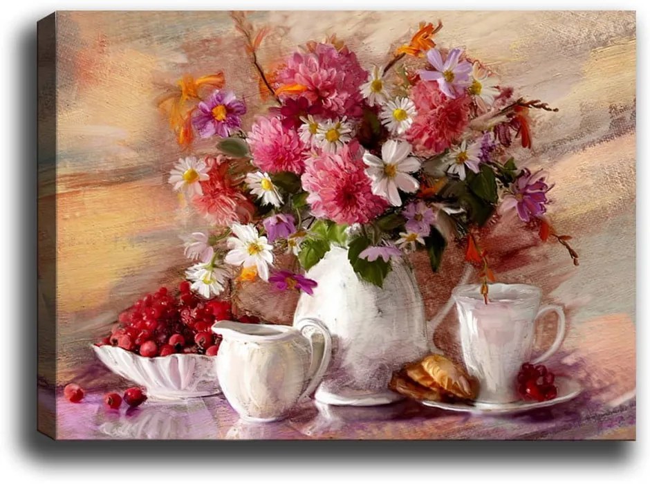 Живопис , 70 x 50 cm Afternoon Tea - Tablo Center