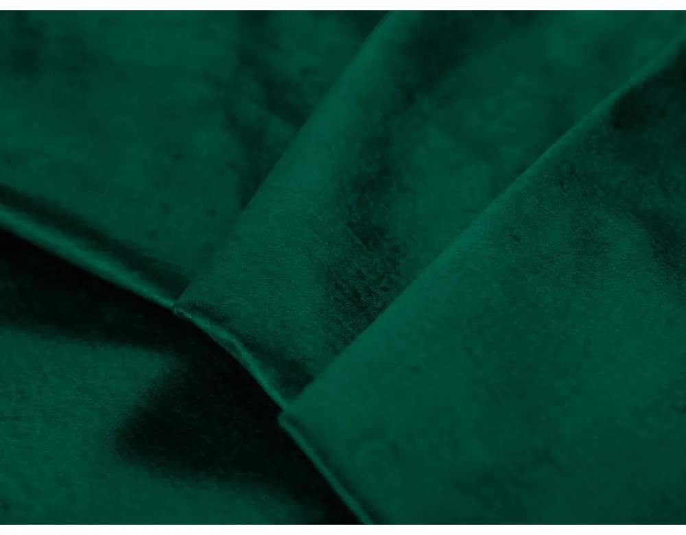 Разтегателен диван от зелено кадифе Luca - Milo Casa