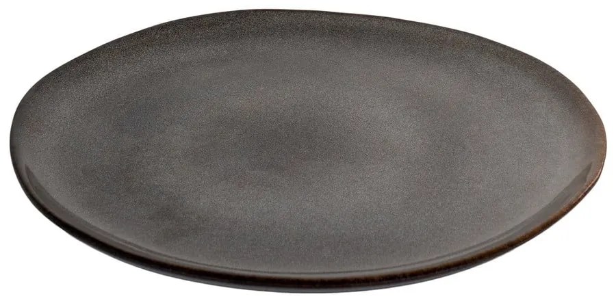 Сиви глинени чинии в комплект от 4 бр. ø 21 cm Selma – House Nordic