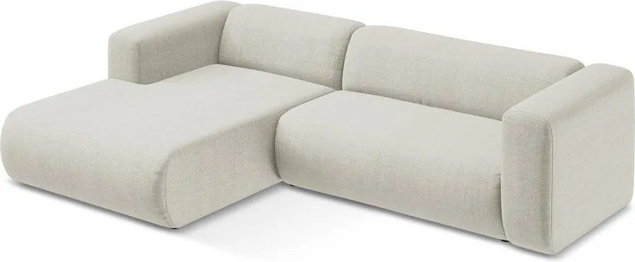 Бежов ъглов диван (ляв ъгъл) Ekahi – Makamii