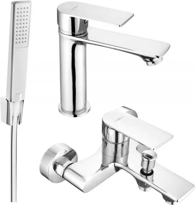 Mexen Royo Комплект за баня R72, хром - 72203R72-00