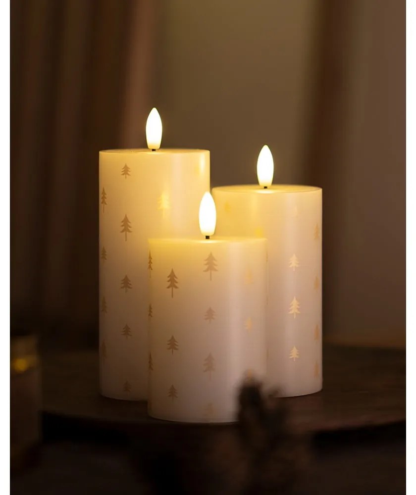 LED свещи в комплект от 3 броя (височина 15 см) Sille - Sirius