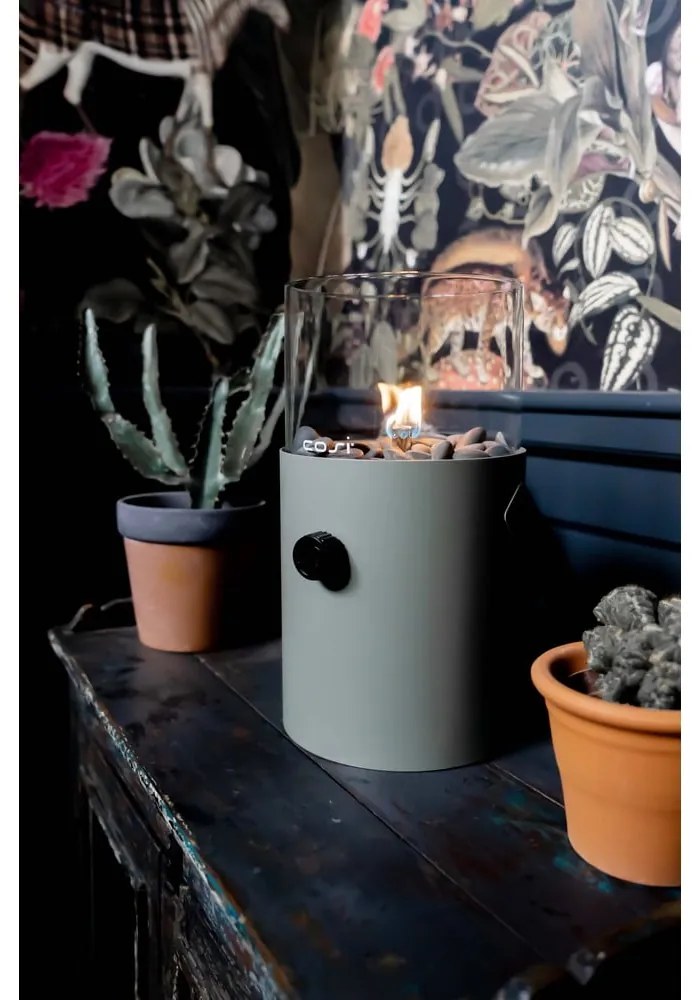 Маслиненозелена газова лампа Cosi Original, височина 30 cm - COSI