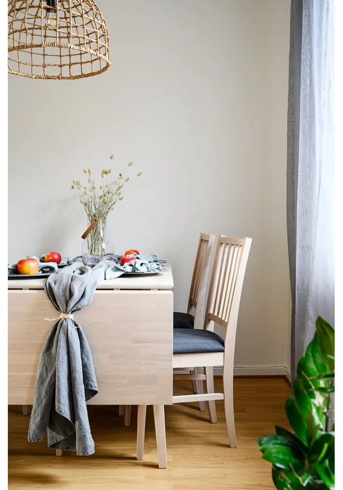 Сгъваема маса за хранене от дъб с матов лак , 120 x 80 cm Filippa - Rowico