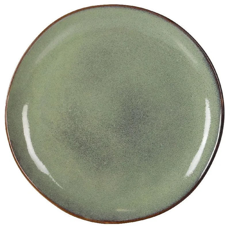 Десертна чиния LA MEDITERRANEA Macarella Green, 21 см, порцелан