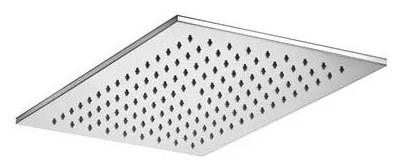 Paffoni - Горна душ пита CITY 39,4X39,4 cm, лъскав хром