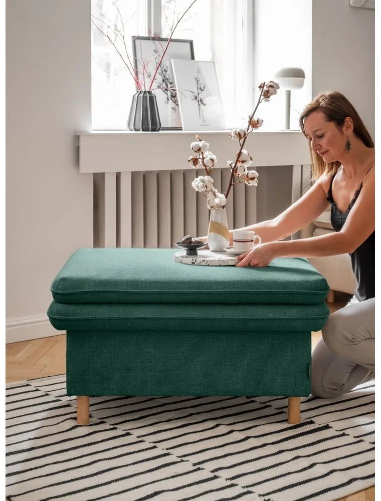 Тюркоазена табуретка Simon – Miuform