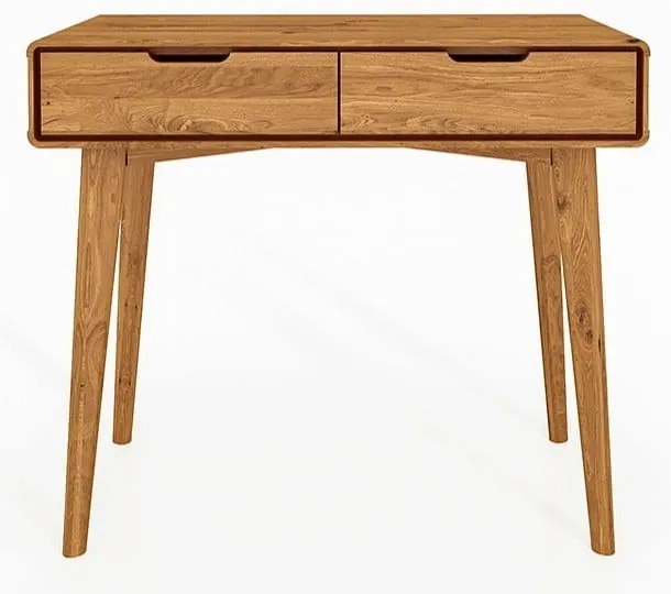 Дъбова тоалетка 90x40 cm Greg - The Beds