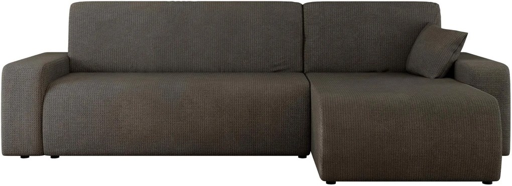 Ъглов диван Piano L-Въглен