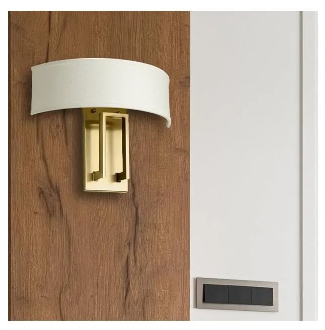 Hinkley HK-HAMPTON2-BB - Стенно осветително тяло HAMPTON 2xE14/40W/230V, златно