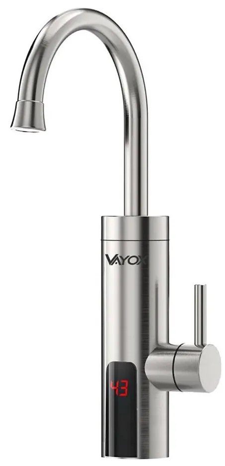 Проточен бойлер с LED дисплей 3000W/230V IPX4 неръждаем