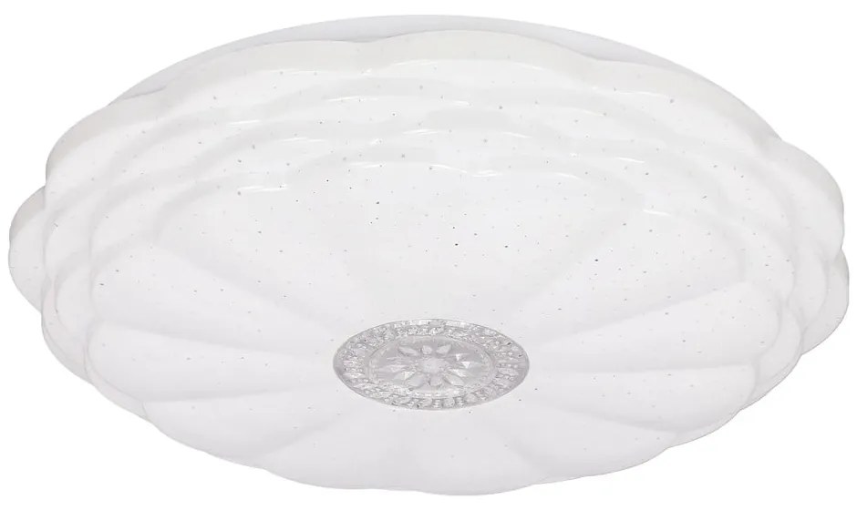 Бяло LED осветително тяло за таван 38x38 cm Victus – Candellux Lighting