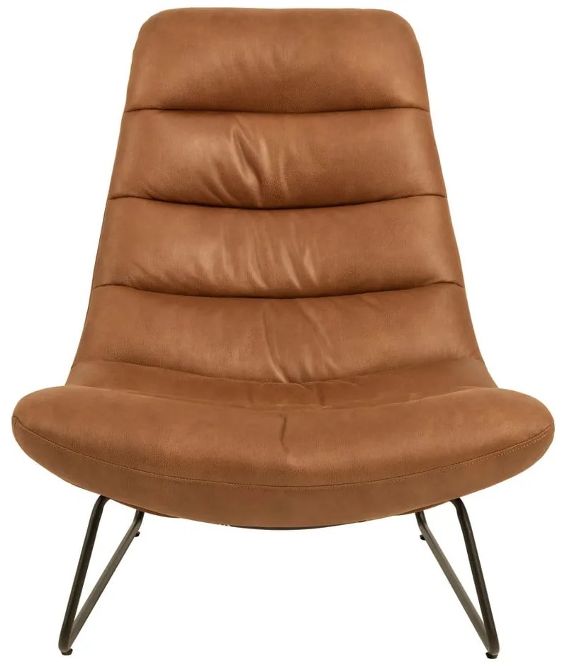 Кафяв фотьойл за релаксация Milford - Actona