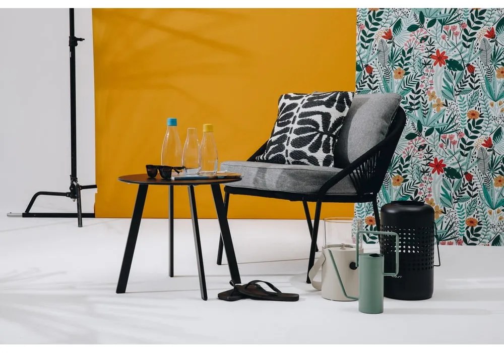 Черна газова лампа Cosi , височина 37 cm Drop - COSI