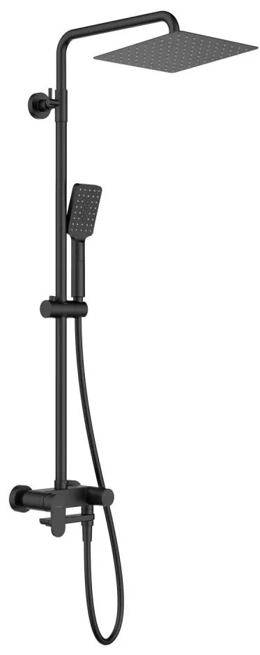 Deante NAC_N1AM - Комплект за душ с батерия ALPINIA черен