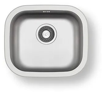 Pyramis 100080101 - Кухненска мивка KIBA SQUARE 46,5x40,5 см