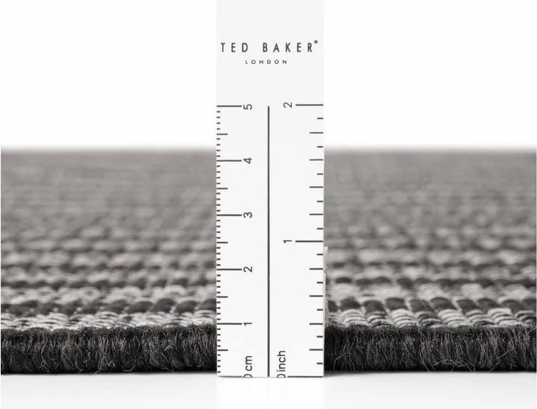 Черен/кремав килим за открито и закрито 120x170 cm Haringey Linley – Ted Baker