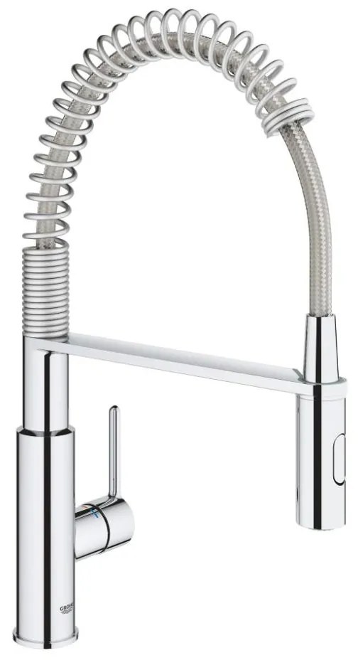 GROHE 30361000 - Смесител за мивка GET 455 мм, хром с висок гланц