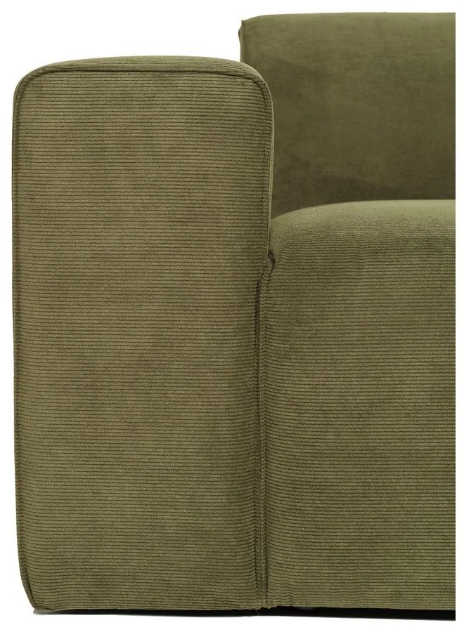 Зелен велурен диван 202 cm Sting - Scandic