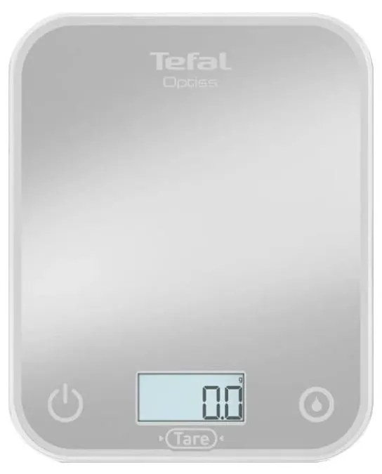 Tefal - Кухненска везна OPTISS 2xAAA сив