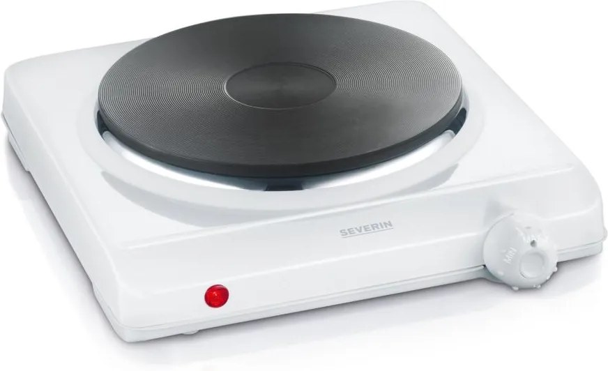 Severin KP 1091 - Еднокотлонен електрически котлон 1500W/230V бял