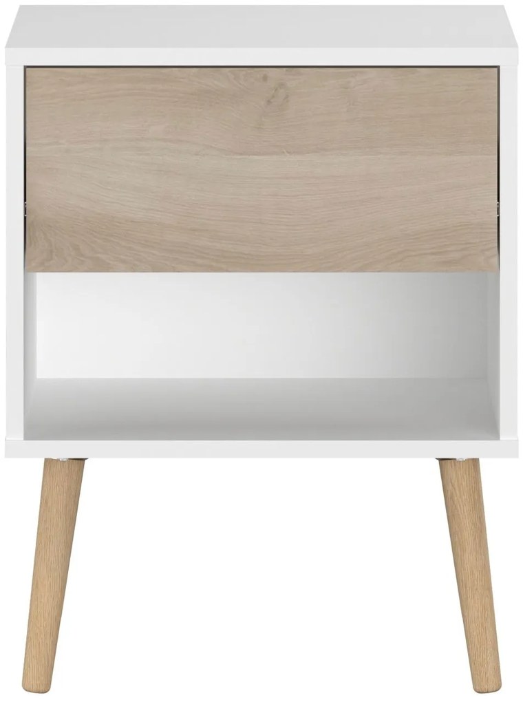 Нощно шкафче Randers-Fusiko-White