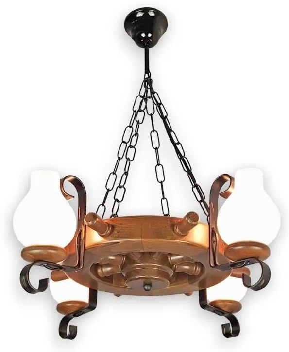 Brilagi - Пендел TIMONA 4xE14/40W/230V бук/орех