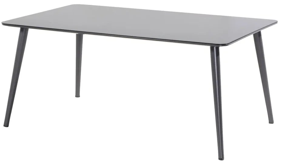 Сива градинска маса за хранене 170x100 cm Sophie - Hartman