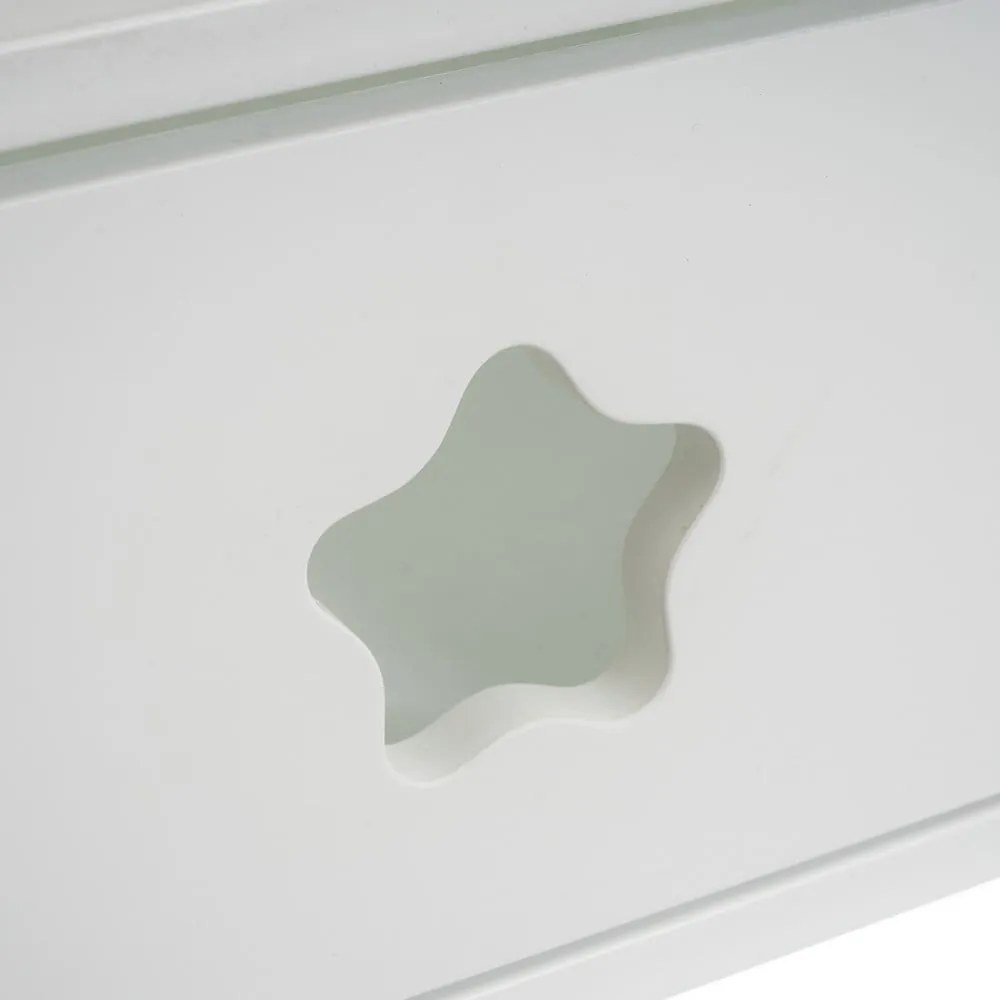 Бяло детско нощно шкафче - Casa Selección