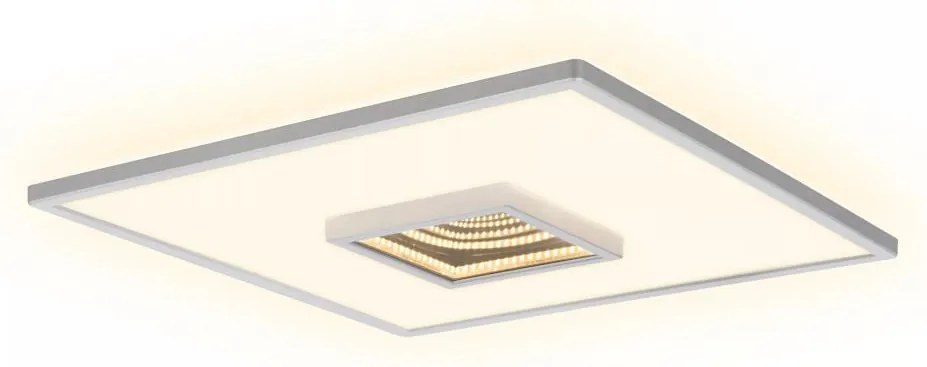 Briloner 3848014 - LED таванно осветително тяло TORO LED/18W/230V 42x42 см матов хром