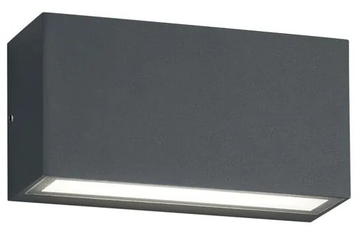 LED външна стенна лампа (височина 5 см) Trent - Trio