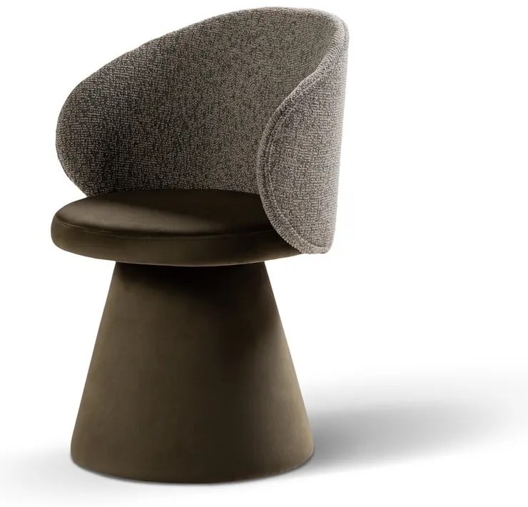 Тъмнозелено кадифено кресло Inez – Micadoni