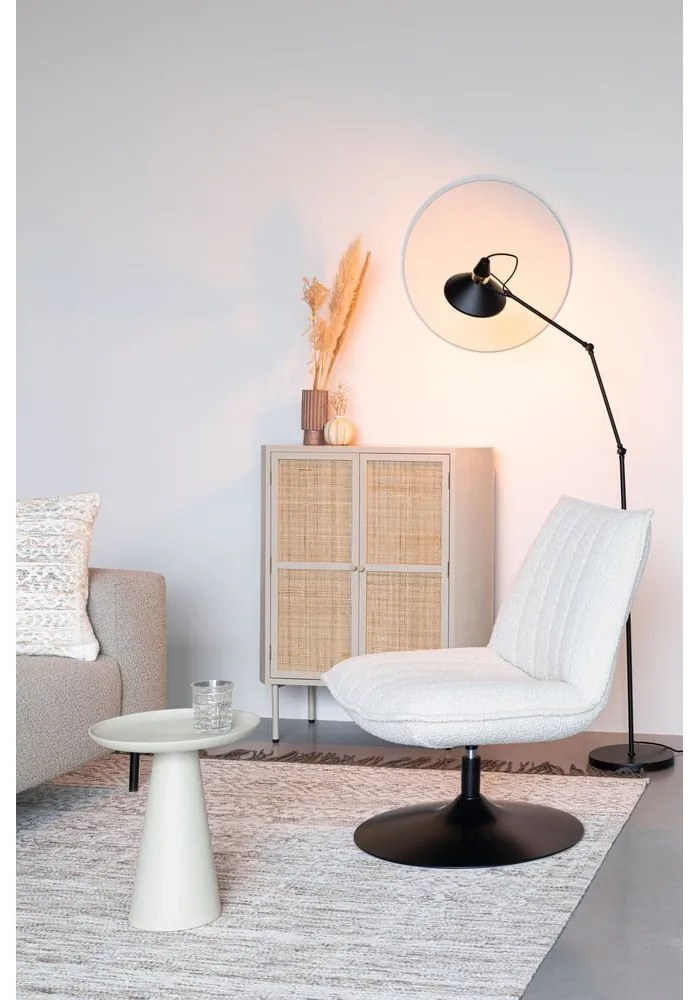 Бял стол от плат букле Jax - White Label