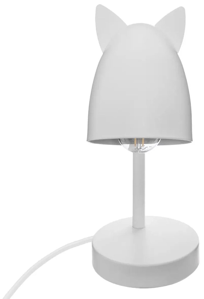 Детска нощна лампа atmosphera Ears, 31 cm - Бял