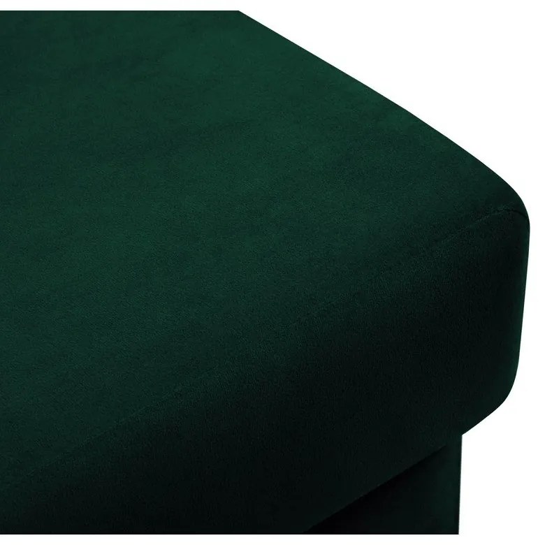 Зелена кадифена табуретка Kyoto – Cosmopolitan Design