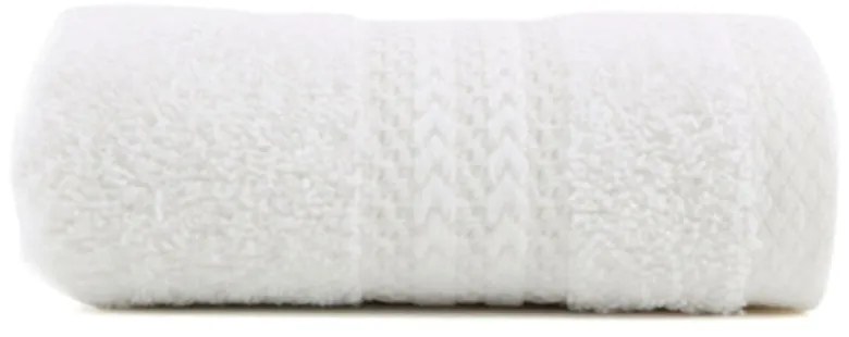 Бяла кърпа от чист памук , 30 x 50 cm - Foutastic