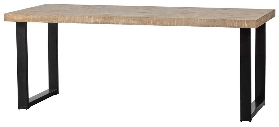 Маса за хранене с плот от мангово дърво, 180 x 90 cm Tablo - WOOOD