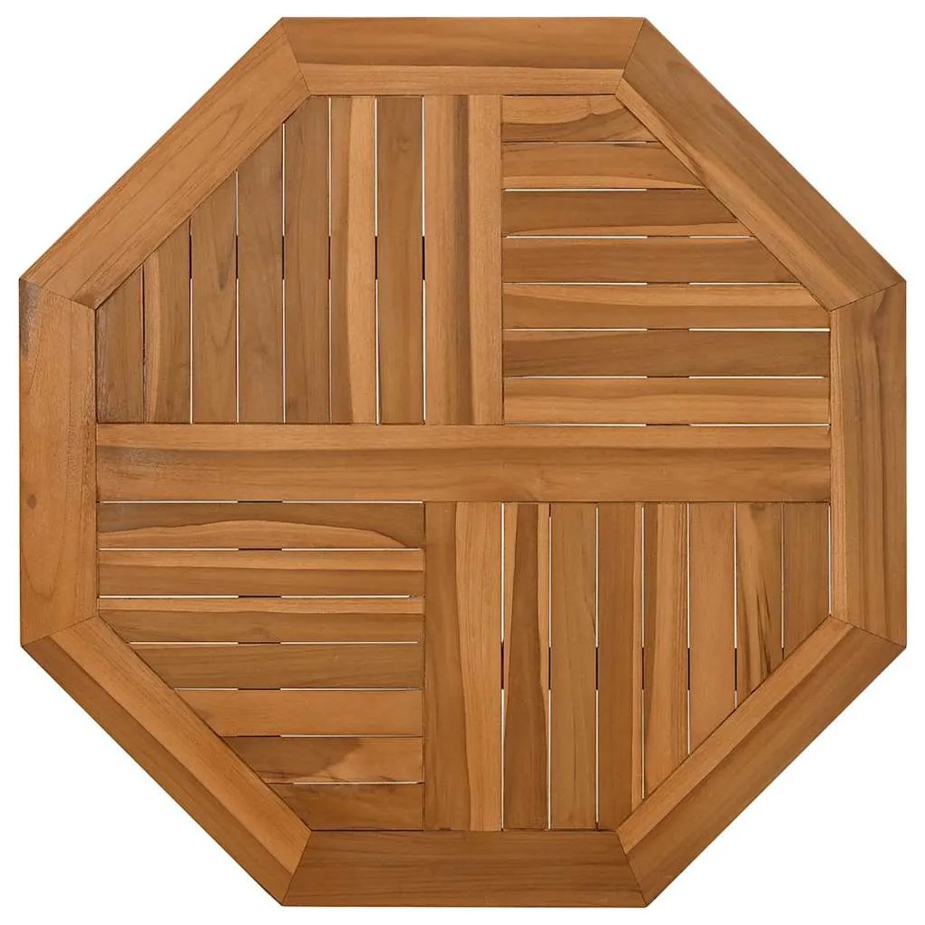 366664 vidaXL Плот за маса 60x60x2,5 см осмоъгълен масивен бук